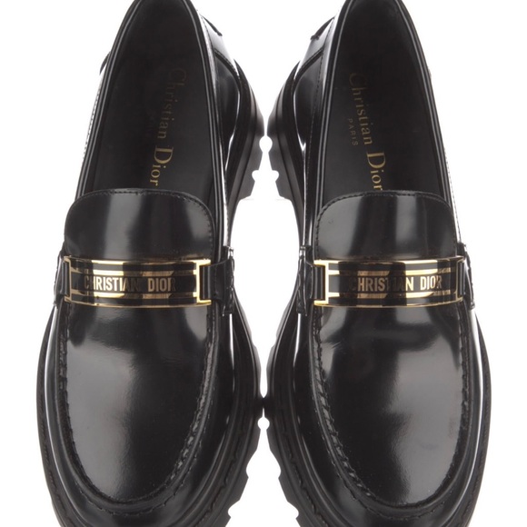 Dior Code Leather Loafers - Picture 4 of 5
